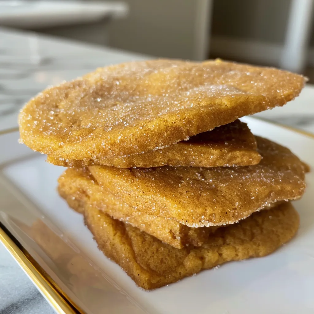 Pumpkin Sugar Cookies
