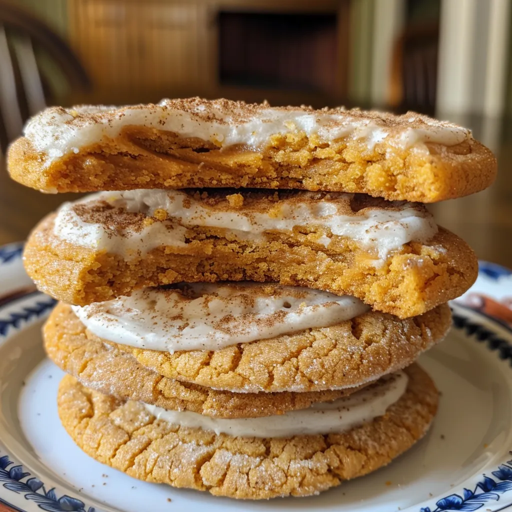 Pumpkin Sugar Cookies