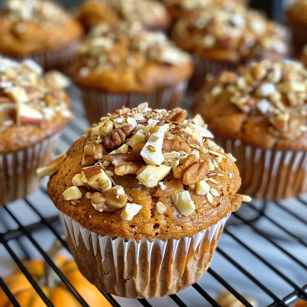 Healthy Greek Yogurt Pumpkin Muffins