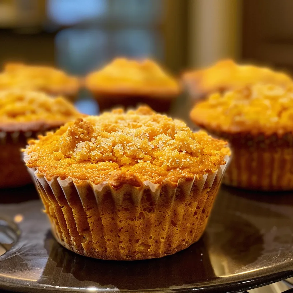 High-Protein, Cottage Cheese Pumpkin Muffins
