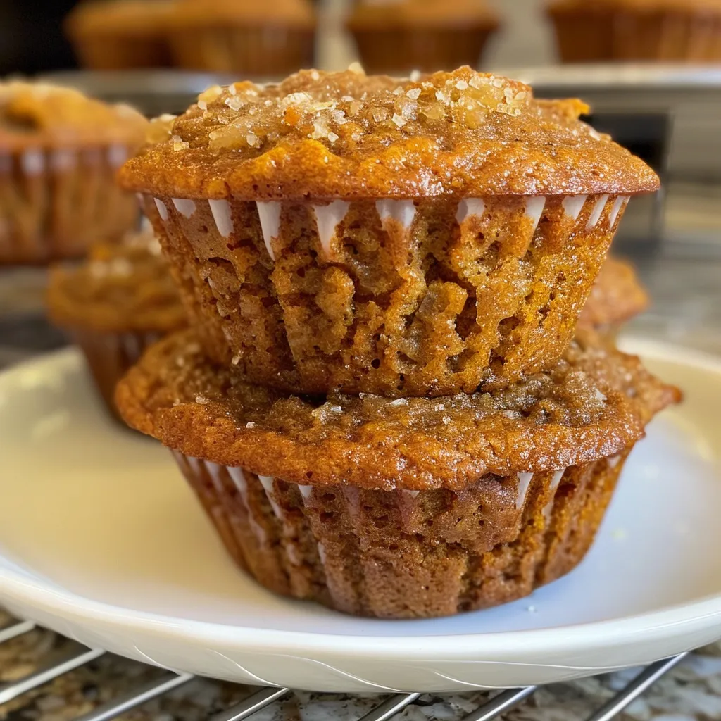 Pumpkin Banana Muffins