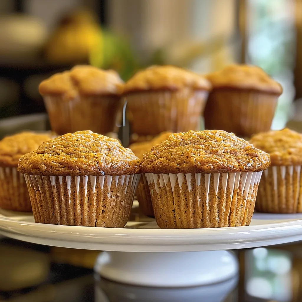 Pumpkin Banana Muffins