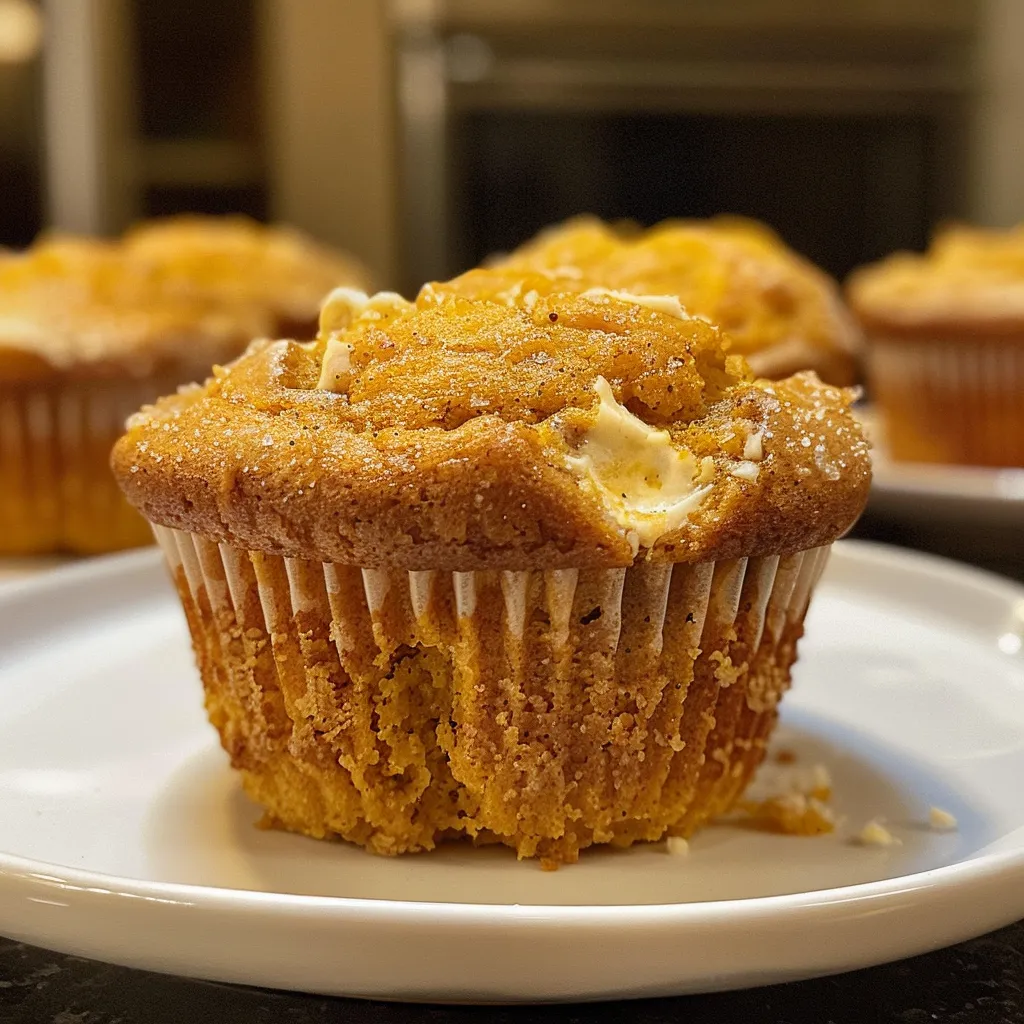 Pumpkin Cream Cheese Muffins