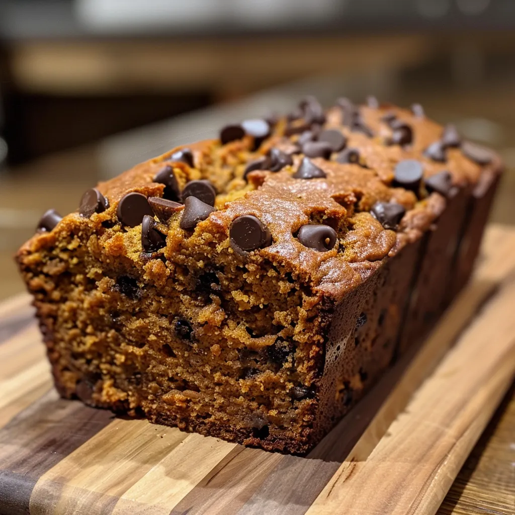 Chocolate Chip Pumpkin Bread