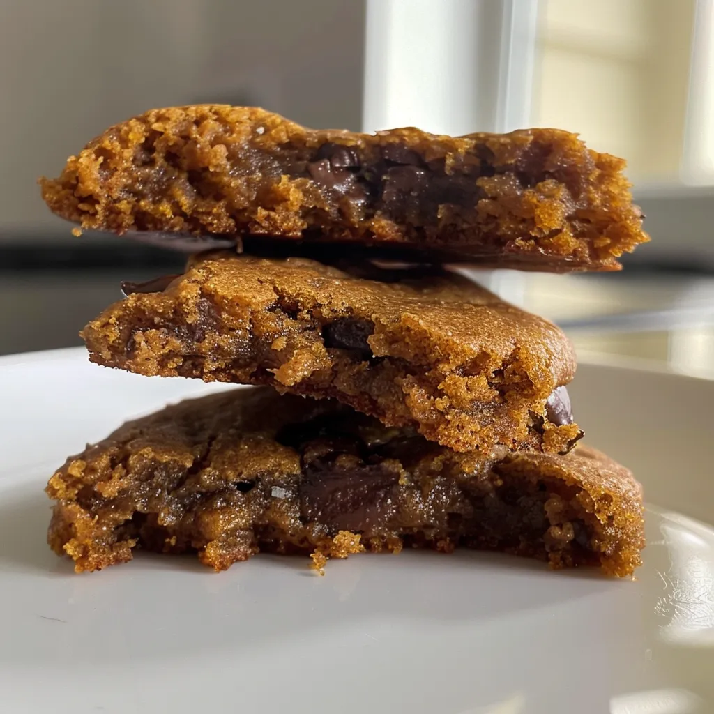 Chewy Pumpkin Chocolate Chip Cookies