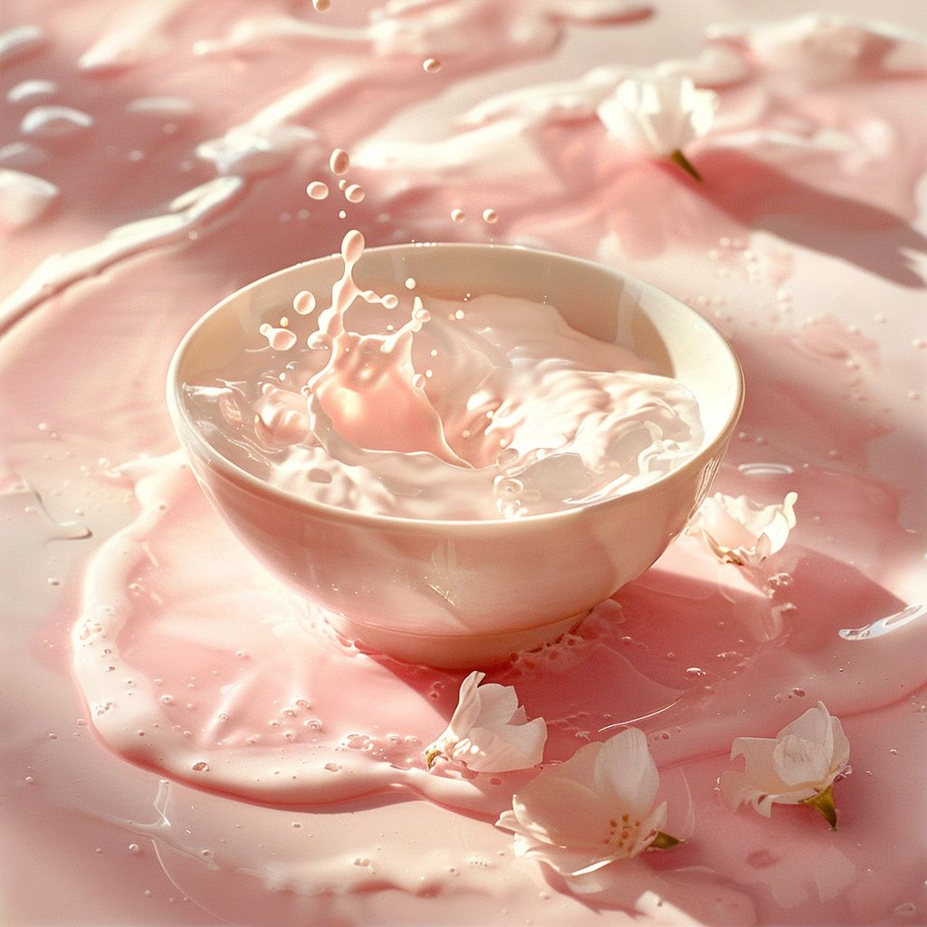 Close-up of a beautifully presented dish symbolizing weight loss success on a pale pink surface.