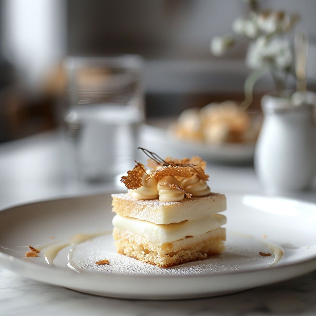 Close-up of a beautifully arranged healthy dish symbolizing weight loss success on a marble countertop.